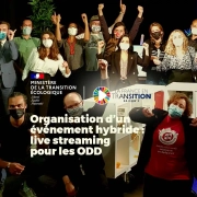 Organisation d'un événement hybride : 5 émissions en live stream vidéo pour le 5ème anniversaire des ODD