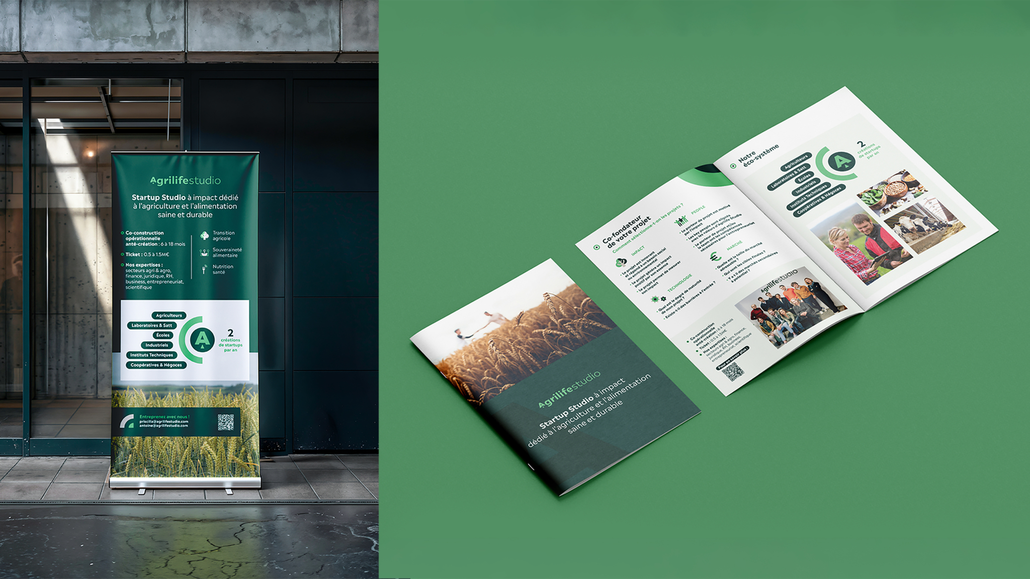 Print et communication externe pour Agrilife Studio Communication externe pour le salon international de l’agriculture