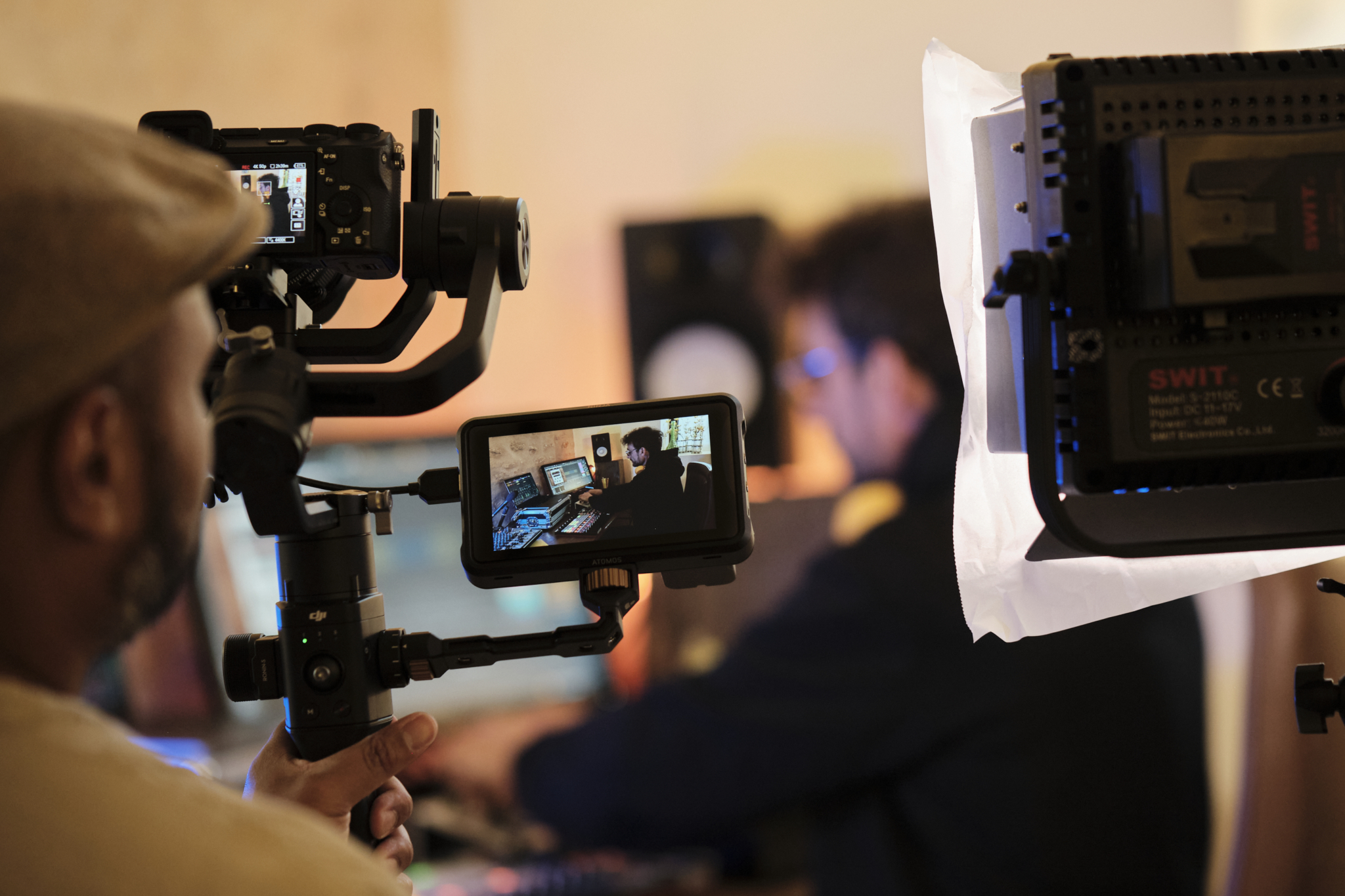 Campagne d'influence engagée pour les migration photo making of musique